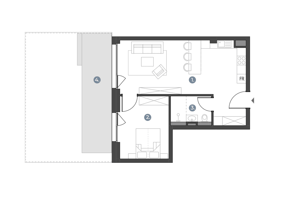 Apartament cu 2 camere Cluj Napoca