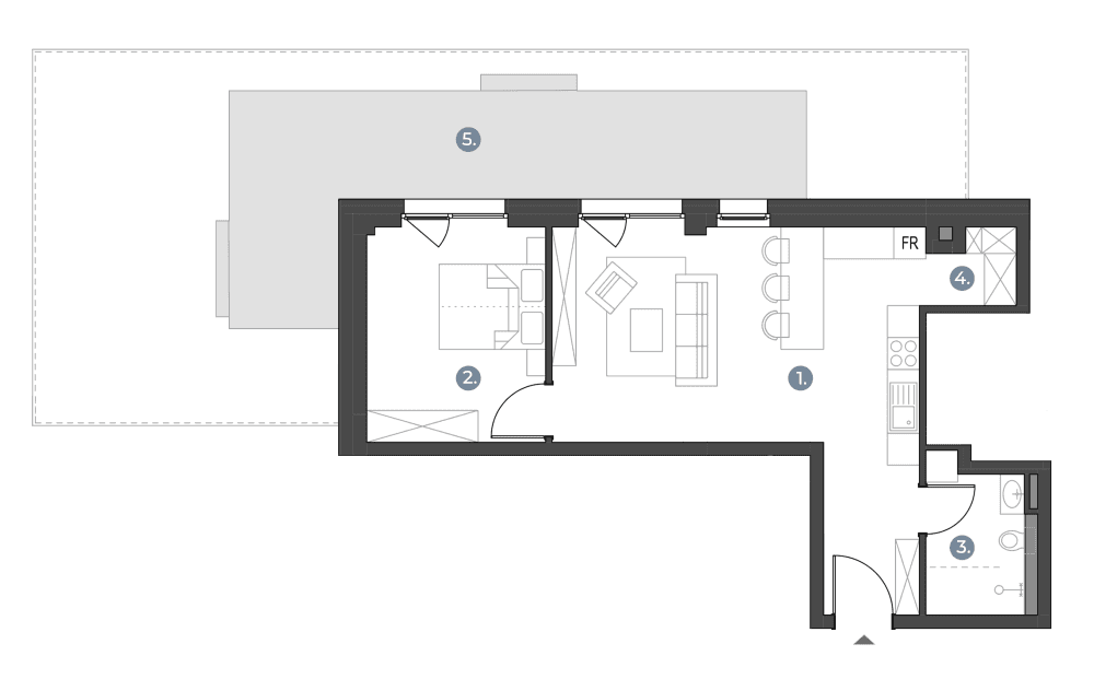 Apartament cu 2 camere Cluj Napoca