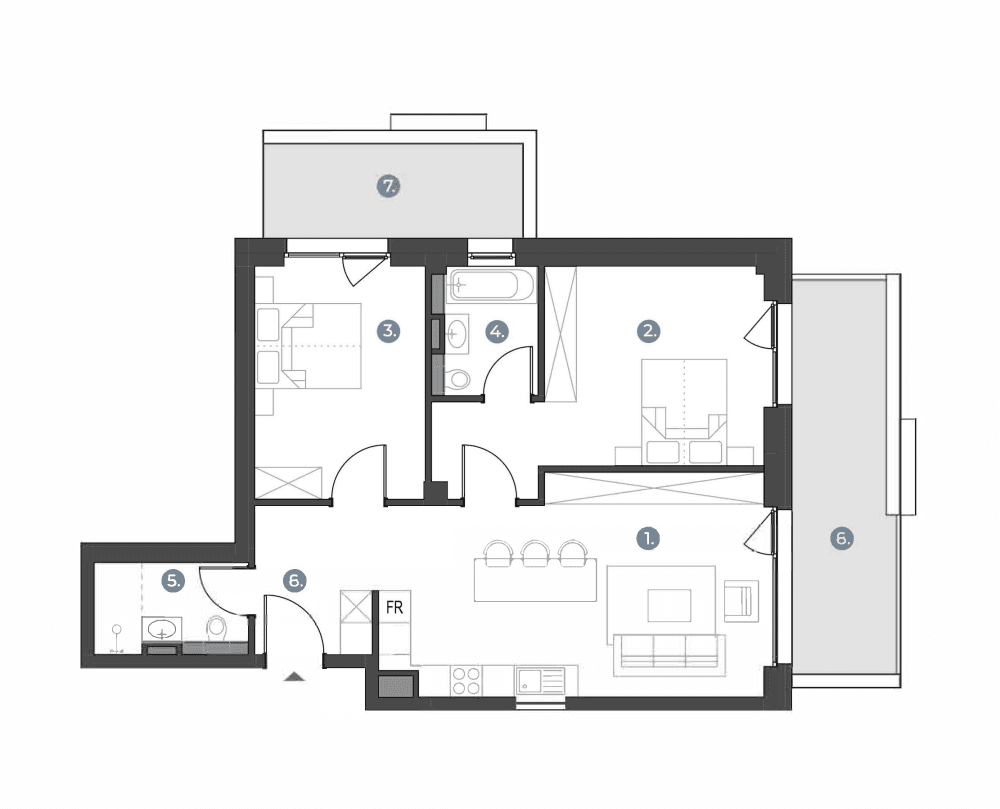 Apartament cu 3 camere Cluj Napoca