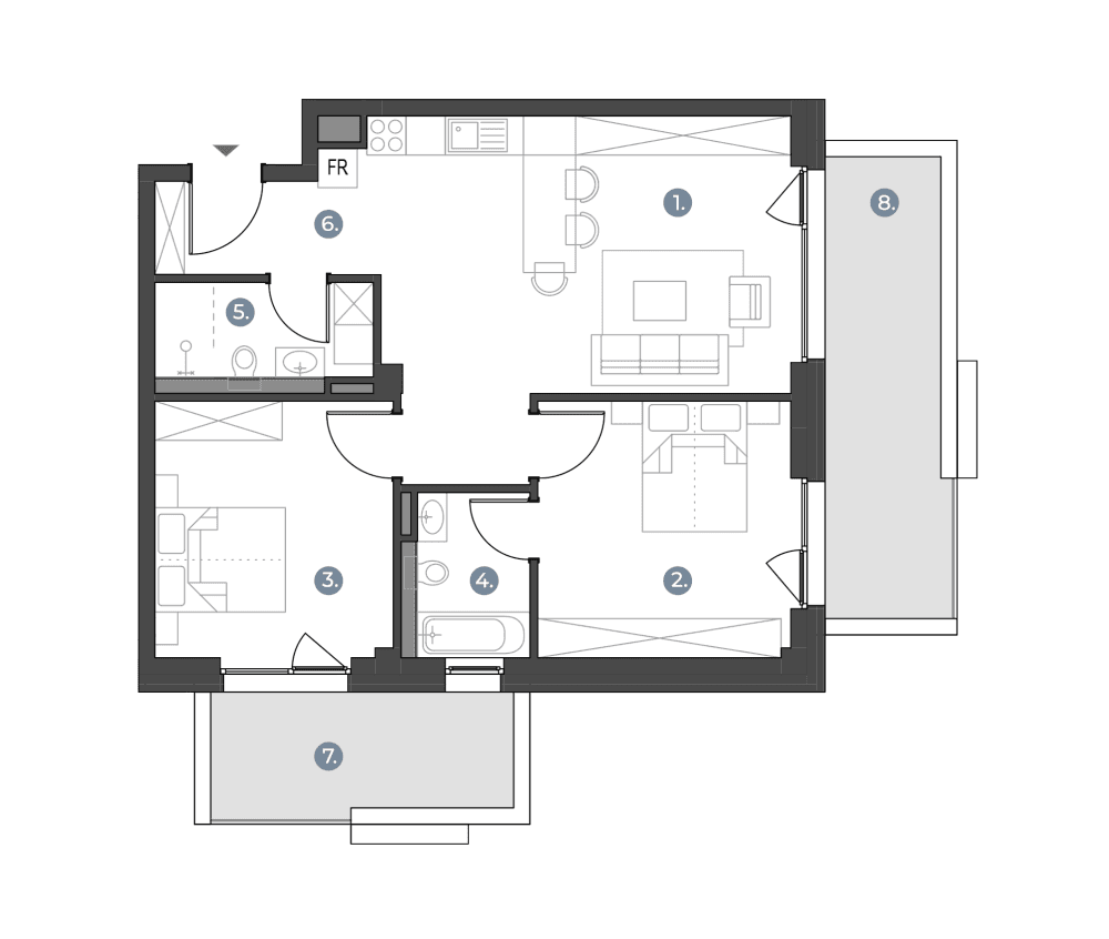 Apartament cu 3 camere Cluj Napoca