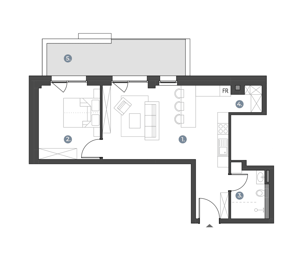 Apartament cu 2 camere Cluj Napoca