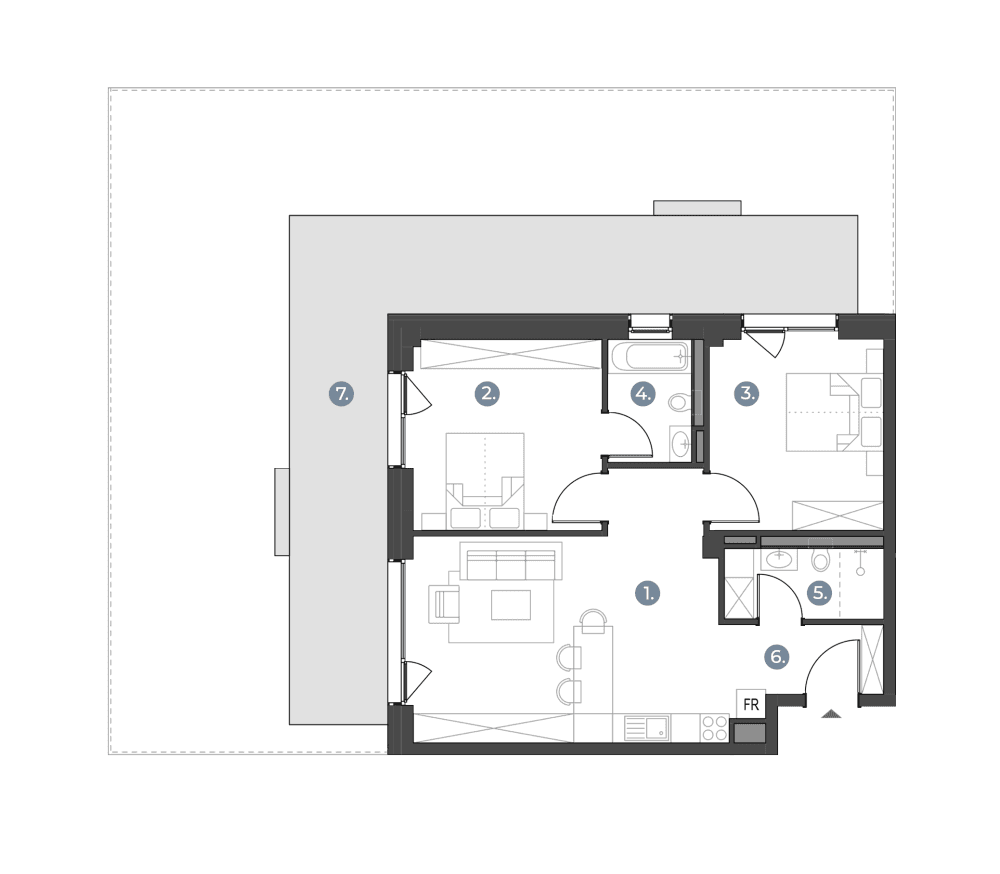 Apartament cu 3 camere Cluj Napoca
