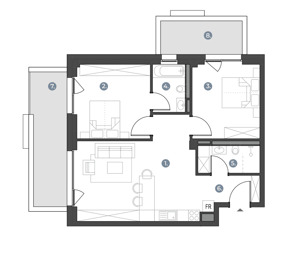 Apartament cu 3 camere Cluj Napoca
