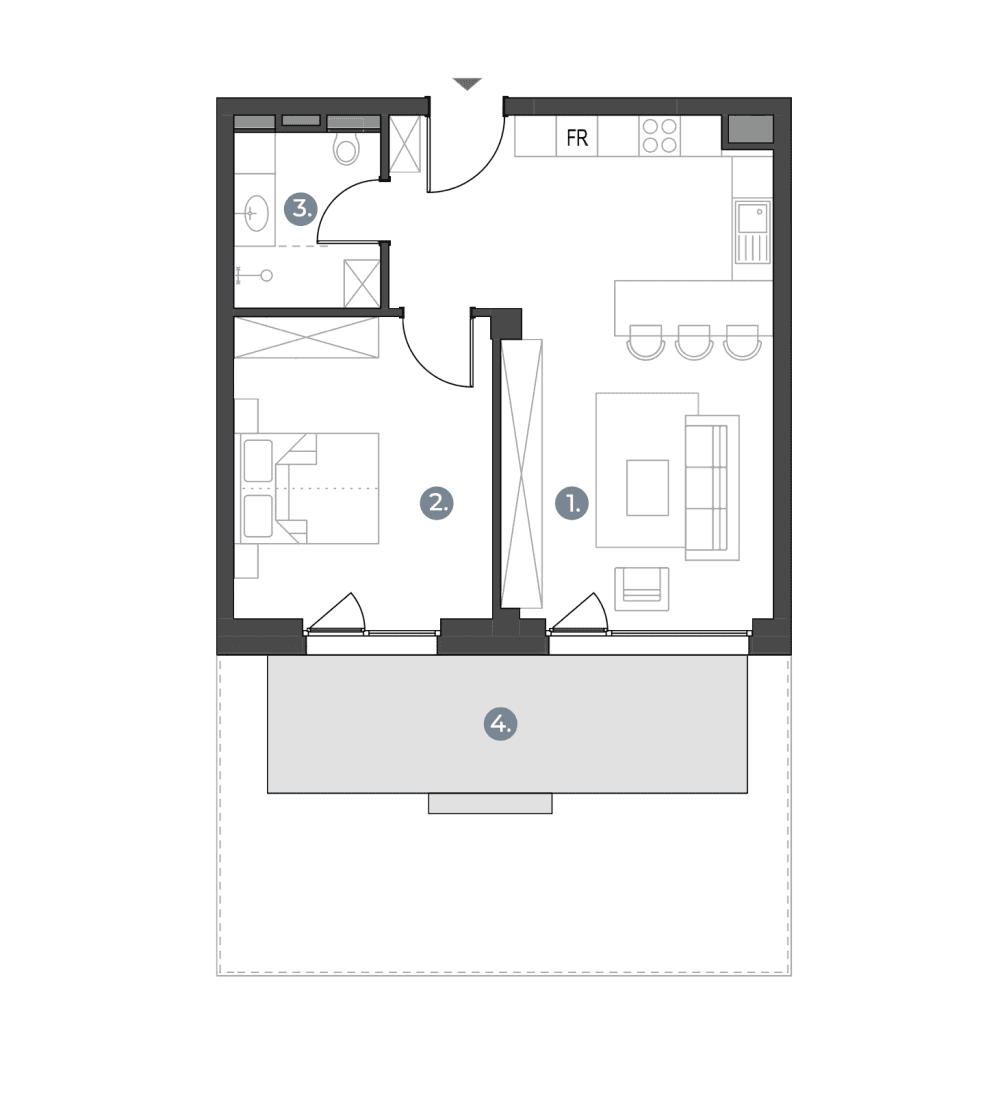 Apartament cu 2 camere Cluj Napoca