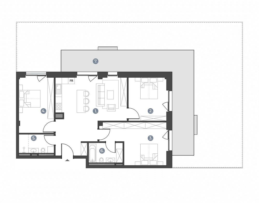 Apartament cu 4 camere Cluj Napoca